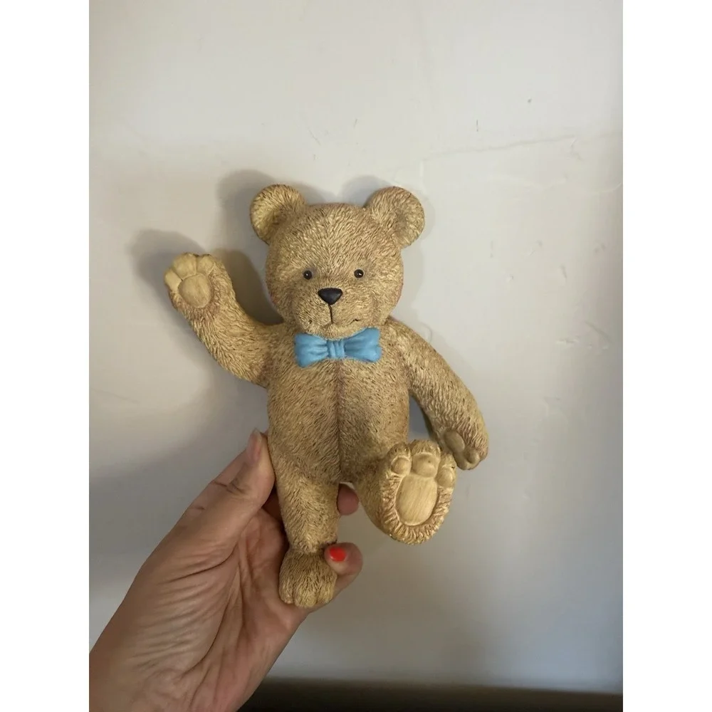 Vintage‎ Home Interiors Kids Resin Bear Towel Hanger